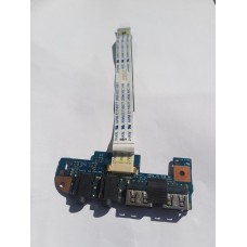 Плата расширения USB и Audio (48.4GW02.031 HM42_CP USB Bd) для Acer Aspire 4551, 4741, eMachines D640, D440, б/у